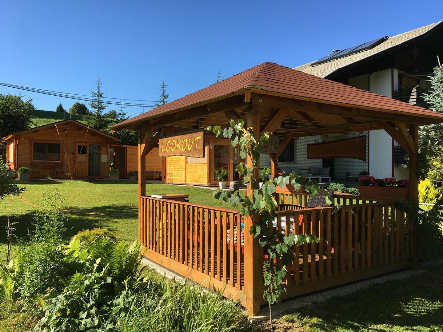 Lookout Resort Tiny House Rovte Kültér fotó